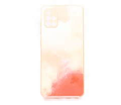 Чохол Marble Clouds для Samsung A51/A515 pink sand