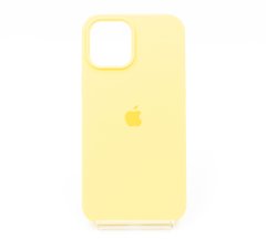 Силіконовий чохол Full Cover для iPhone 12 Pro Max yellow