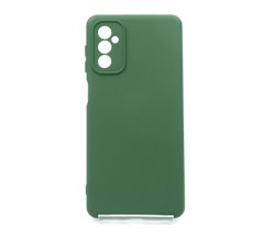 Силіконовий чохол Full Cover для Samsung M52 dark green Full Camera без logo