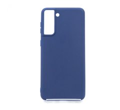 Силиконовый чехол Soft Feel для Samsung S21+/S30+ blue Candy