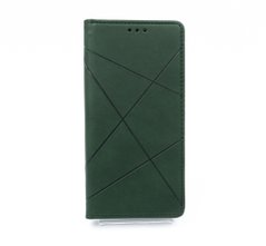 Чохол книжка Business Leather для Samsung S21 green