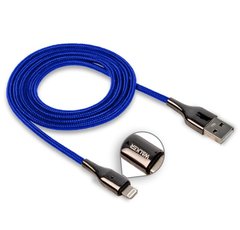 USB кабель Walker C930 Intelligent iPhone 5 blue