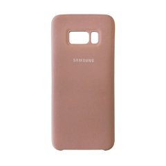 Силиконовый чехол Silicone Cover для Samsung S8+ pink sand