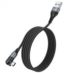 USB кабель HOCO U100 Orbit Micro 2.4A/1,2m black