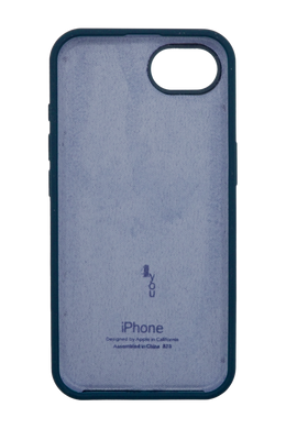 Силиконовый чехол Full Cover для iPhone 16e midnight blue