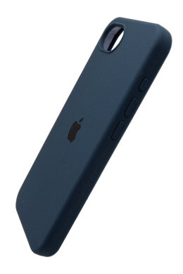 Силиконовый чехол Full Cover для iPhone 16e midnight blue