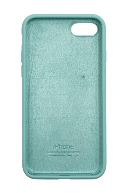 Силіконовий чохол Full Cover для iPhone 7/8/SE 2020 marine green