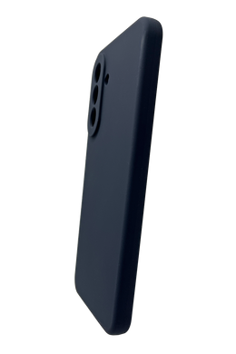 Силіконовий чохол Full Cover Lakshmi для Samsung A37 5G midnight blue (AAA) Full Camera без logo
