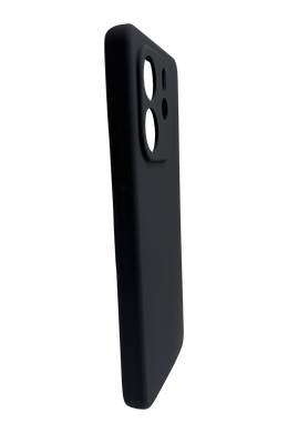 Силіконовий чохол Full Cover Lakshmi для Xiaomi Redmi Note 14 4G dark grey(AAA)Full Camera без logo