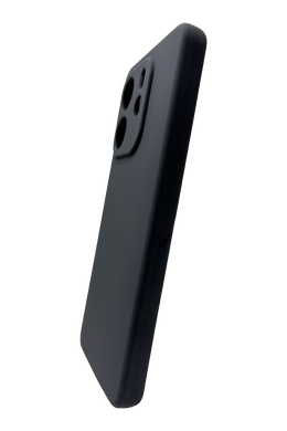 Силіконовий чохол Full Cover Lakshmi для Xiaomi Redmi Note 14 4G dark grey(AAA)Full Camera без logo