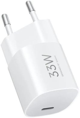 Мережевий зарядний пристрій Xiaomi 33W Nano Type-C (BHR087LEU) white