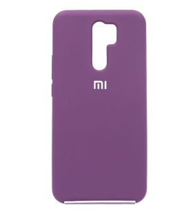 Силиконовый чехол Full Cover для Xiaomi Redmi 9 grape