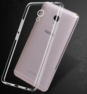 Силіконовий чохол Clear для Meizu M6 0,3мм white