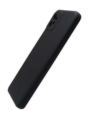 Силіконовий чохол SMTT для Motorola G32 black Full Camera з мікрофіброю