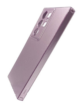 Силиконовый чехол Summer Vibe для Samsung S24 Ultra lilac Full Camera