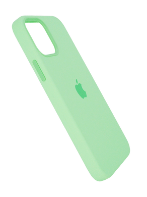 Силіконовий чохол with MagSafe для iPhone 12/12 Pro pistachio