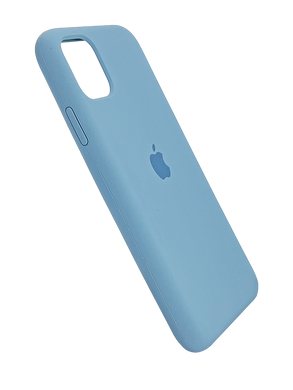 Силіконовий чохол Full Cover для iPhone 11 gray blue
