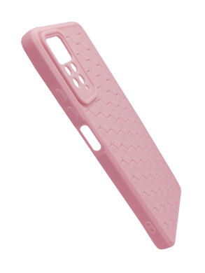 Чохол TPU Honeycomb для Xiaomi Redmi Note 11 Pro 4G/5G/12 Pro 4G light pink Full Camera