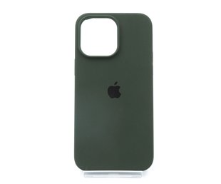 Силіконовий чохол Full Cover для iPhone 14 Pro Max cyprus green