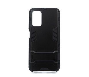 Накладка Protective для Xiaomi Redmi Note 9 4G black с подставкой