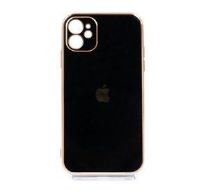 Силиконовый чехол Farfor 2-line для iPhone 11 black Sp