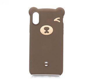 Чохол Bear для iPhone X/XS brown