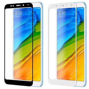 Защитное 2.5D стекло для Xiaomi Redmi 5 f/s 0.3mm black