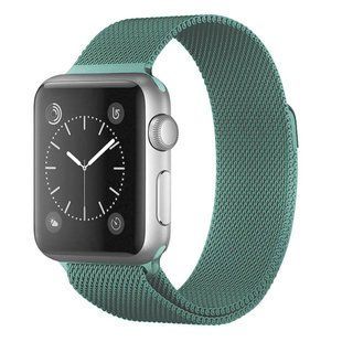 Ремінець Apple Watch Milanese loop 42mm/44mm pine green