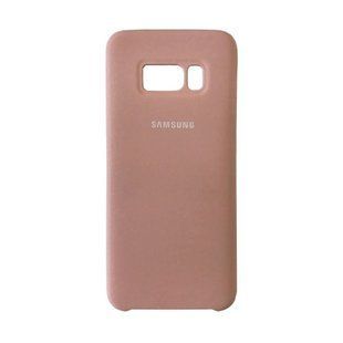 Силіконовий чохол Silicone Cover для Samsung S8+ pink sand