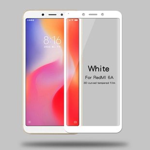 Защитное 3D стекло Optima для Xiaomi Redmi 6a white