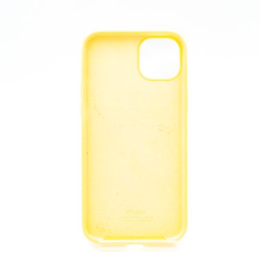 Силіконовий чохол Full Cover для iPhone 14 Plus yellow