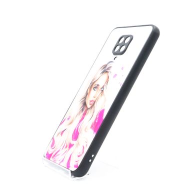 TPU+PC чохол Prisma Ladies для Xiaomi Redmi Note 9s/Note 9 Pro pink Full Camera