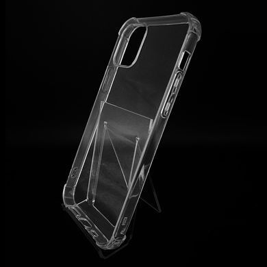 Чохол (TPU) Getman Ease logo для iPhone 12/12 Pro clear з посиленими кутами