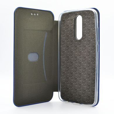 Чехол книжка Original кожа для Xiaomi Redmi 8 blue