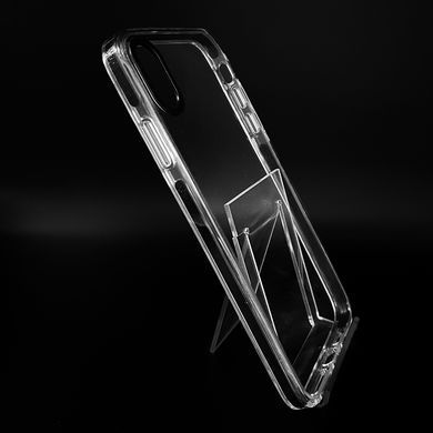 Чехол WAVE Clear Case Side для iPhone X/XS black