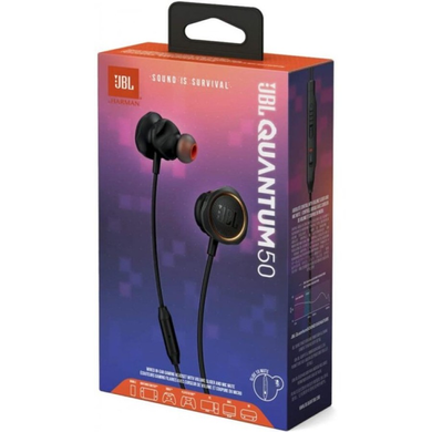 Навушники JBL Quantrum 50 (JBLQUANTUM50BLK) black