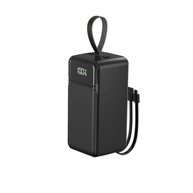 Power Bank Aspor A319 50000mAh PD20W+QC3 22.5W 3 cables black