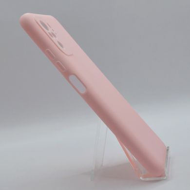 Силиконовый чехол SMTT для Xiaomi Redmi Note 10/Note 10S pink Full Camera