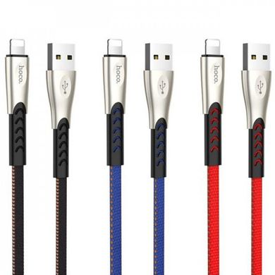 USB кабель HOCO U48 Superior speed Lightning 2,4A/1,2m black