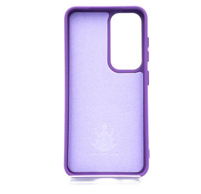 Силіконовий чохол Full Cover для Samsung S23 purple без logo