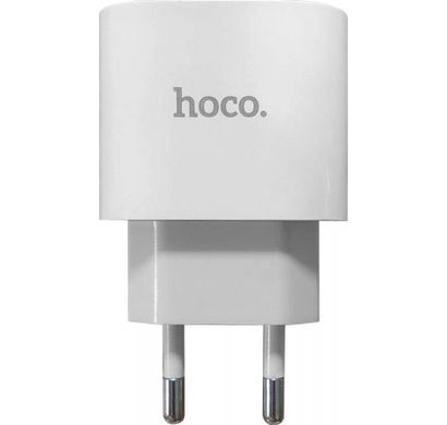 Сетевой блок питания HOCO DC23 PD20W 1PD/20W/QC3.0 White