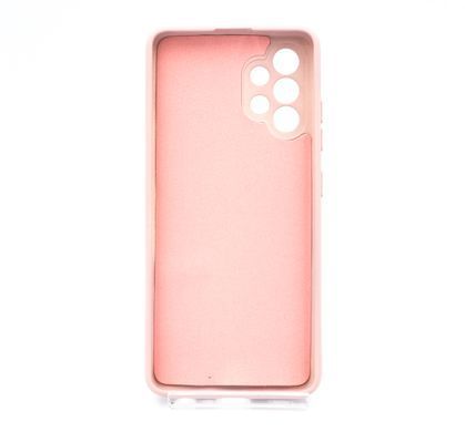 Силіконовий чохол Full Cover для Samsung A32 4G pink без logo Full Camera