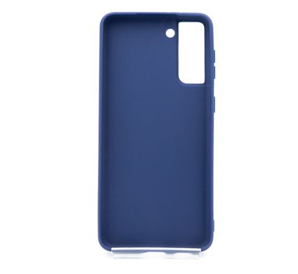 Силиконовый чехол Soft Feel для Samsung S21+/S30+ blue Candy