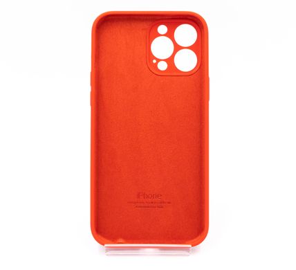Силіконовий чохол Full Cover для iPhone 13 Pro Max red Full Camera