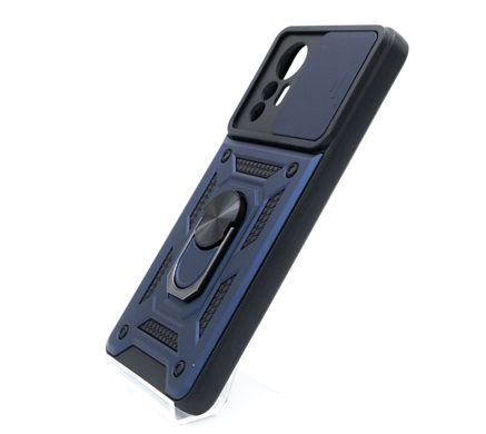 Чохол Camshield Serge Ring for Magnet для Xiaomi Mi 12 Lite blue протиударний