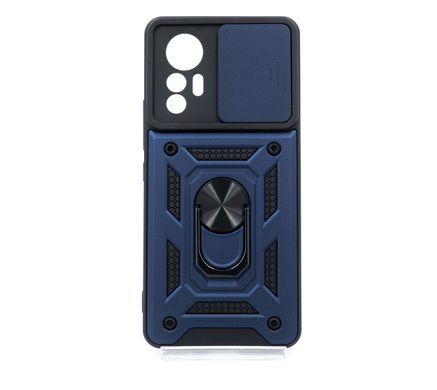 Чохол Camshield Serge Ring for Magnet для Xiaomi Mi 12 Lite blue протиударний