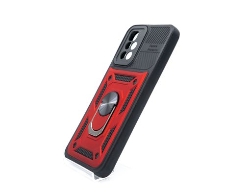 Чохол SP Serge Ring for Magnet для Xiaomi Redmi 10 2021/2022 red протиударний Full Camera