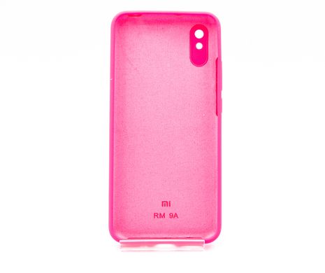 Силіконовий чохол Full Cover для Xiaomi Redmi 9A fluoriscence pink Full Camera