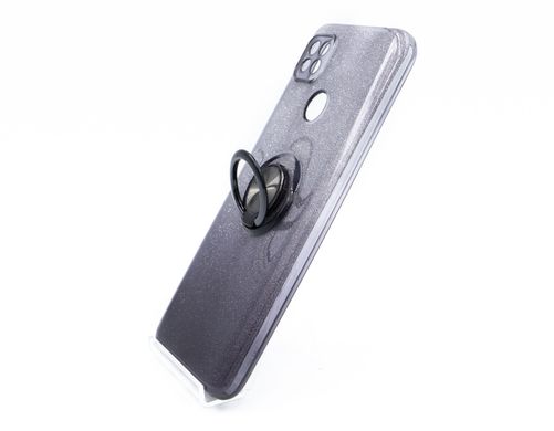 Силіконовий чохол SP Shine для Xiaomi Redmi 9C grey ring for magnet
