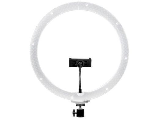 Кольцевая светодиодная Led лампа RGB Crystal 3D-33 33cm clear